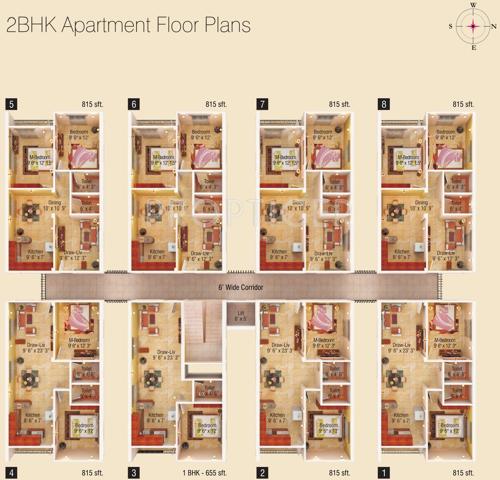 Images for Cluster Plan of Prajay Gulmohar gulmohar Images for Cluster Plan of Prajay Gulmohar