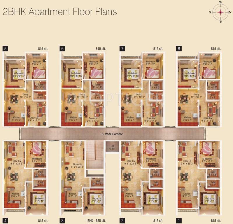 gulmohar Images for Cluster Plan of Prajay Gulmohar