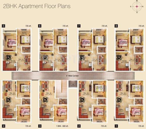 Images for Cluster Plan of Prajay Gulmohar gulmohar Images for Cluster Plan of Prajay Gulmohar