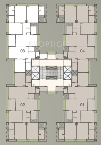  heights Images for Cluster Plan of Aaryavart Heights