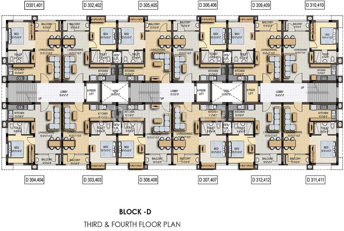 parradise Images for Cluster Plan of Romaa Parradise