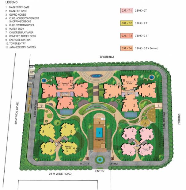 greens Images for sitePlan