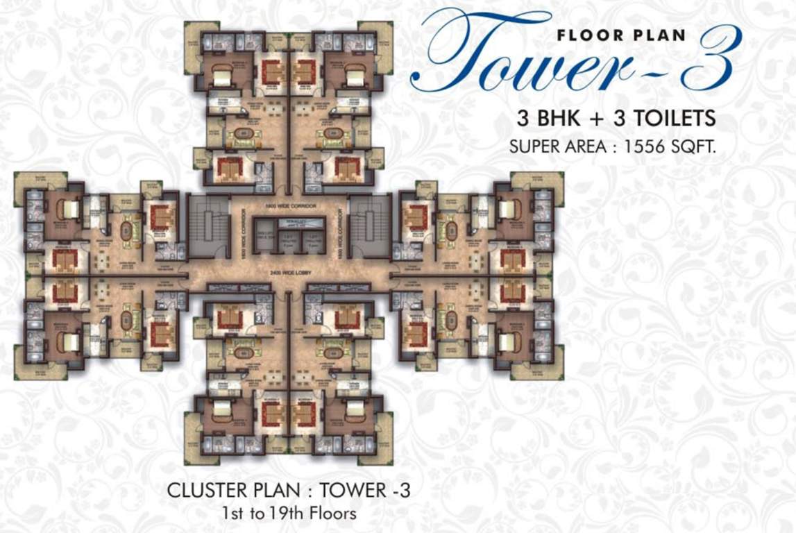 Images for Cluster Plan of Surya Aastha Greens
