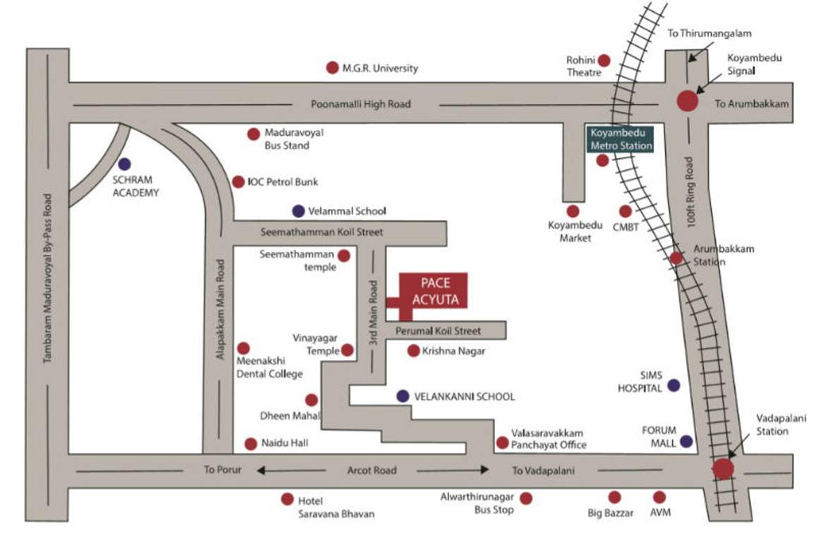 Images for Location Plan of Pace Acyuta