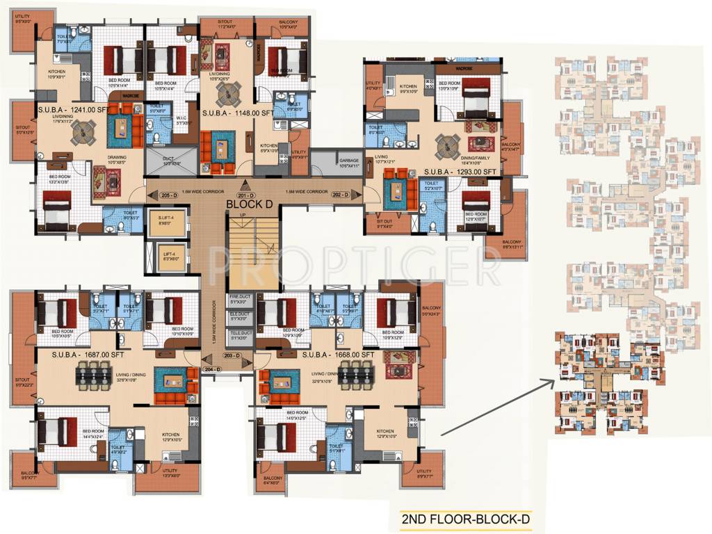 Images for Cluster Plan of Mahaveer Tranquil