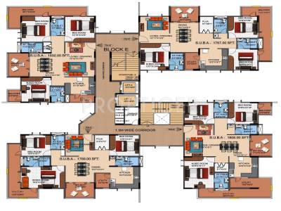 Images for Cluster Plan of Mahaveer Tranquil