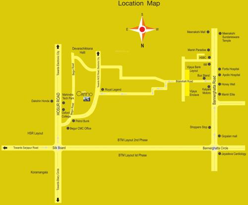  citrino Images for Location Plan of Axis Concept Citrino