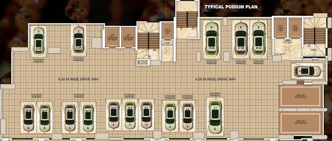Images for Cluster Plan of Manthan Manthan Embassy