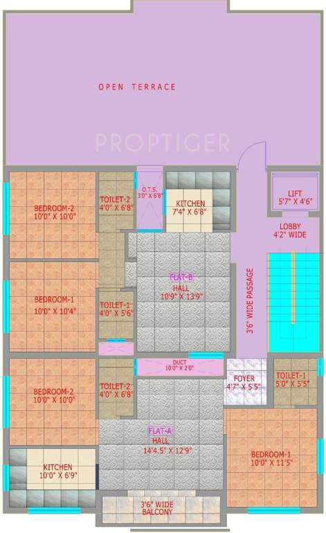 Images for Cluster Plan of CC Bharatham Enclave