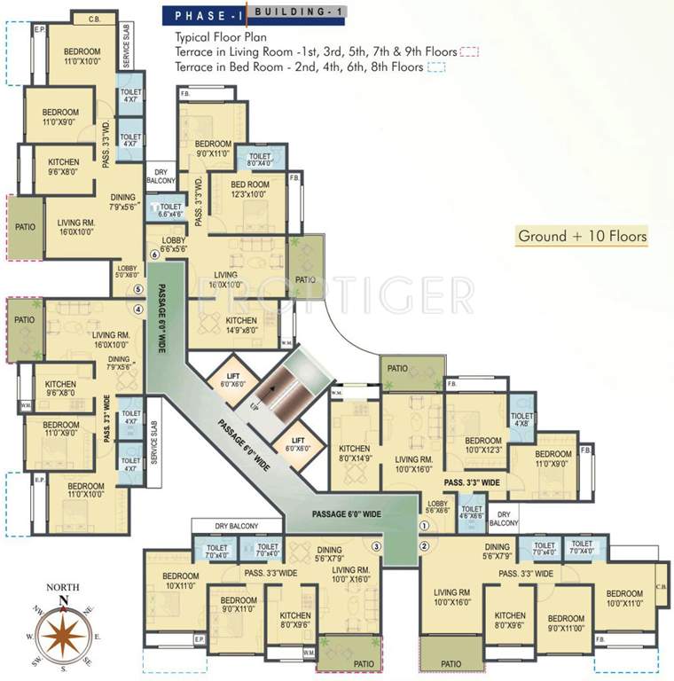 Images for Cluster Plan of Rutu Riverside Estate