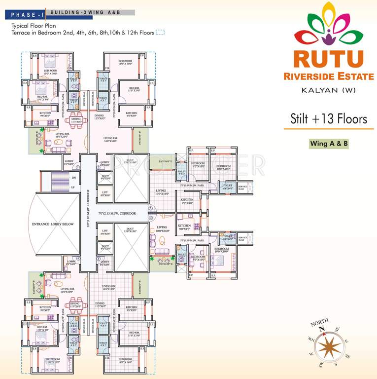Images for Cluster Plan of Rutu Riverside Estate