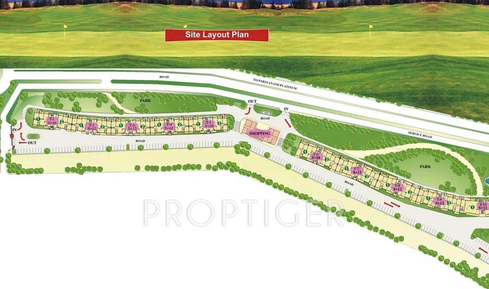  panorama Images for Layout Plan of Parsvnath Panorama