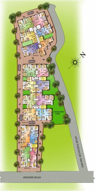 Images for Site Plan of Sunirman Moonlit Enclave