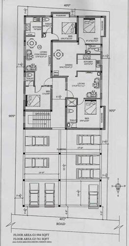 Images for Cluster Plan of Sri Rachana Apartment