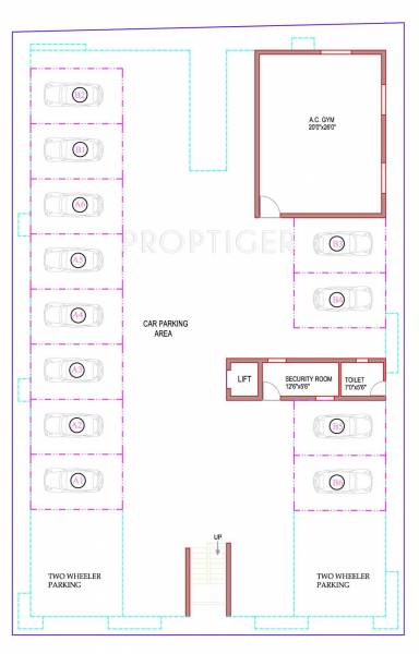 Antony Associates Der Haus Ground Floor Cluster Plan