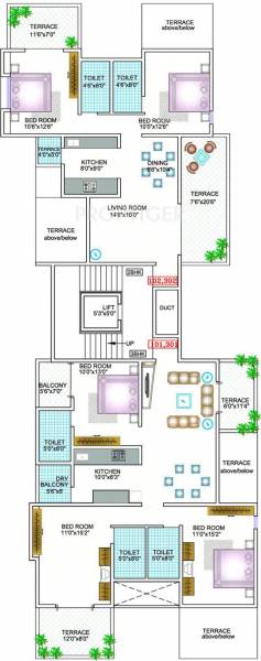 Images for Cluster Plan of Manas Manas Dreams