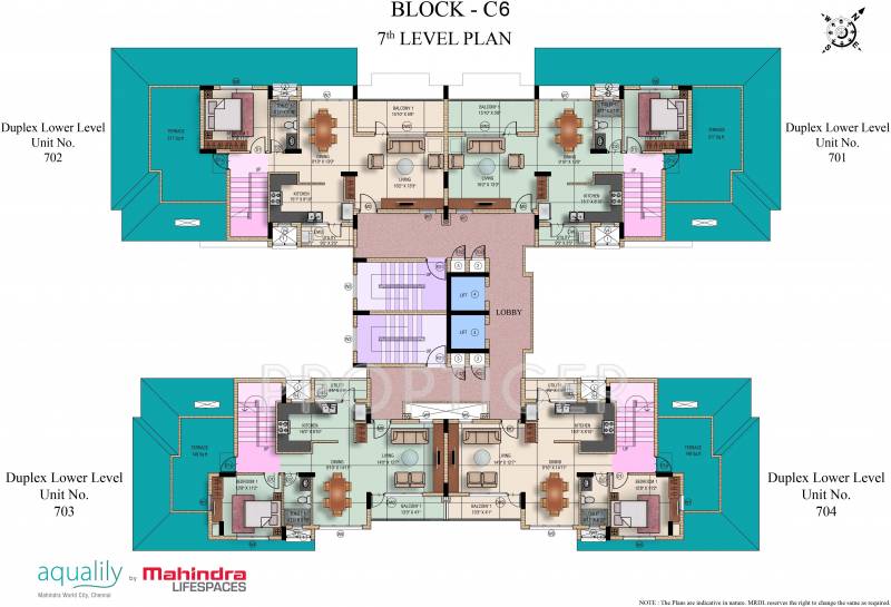 Images for Cluster Plan of Mahindra Aqualily