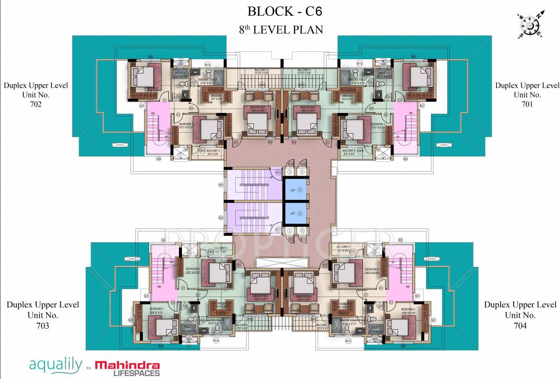 Images for Cluster Plan of Mahindra Aqualily