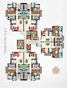  icon-apartments-i Cluster Plan