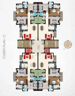  icon-apartments-i Cluster Plan
