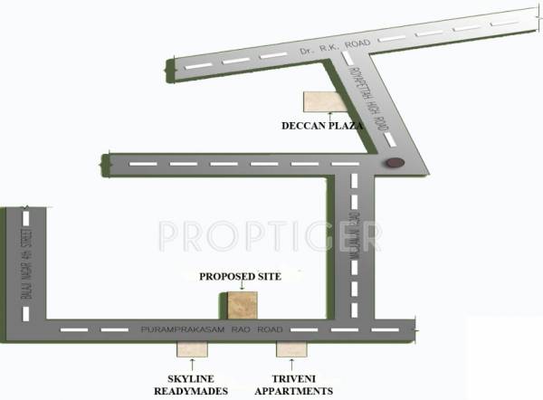 Location Plan deccan-estates samriddhi Location Plan