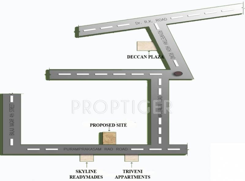 deccan-estates samriddhi Location Plan