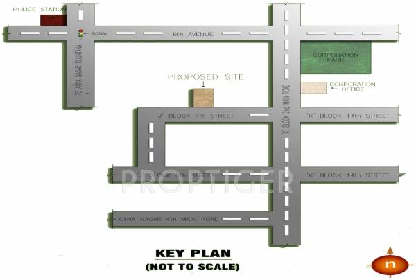 deccan-estates sivalaya Location Plan