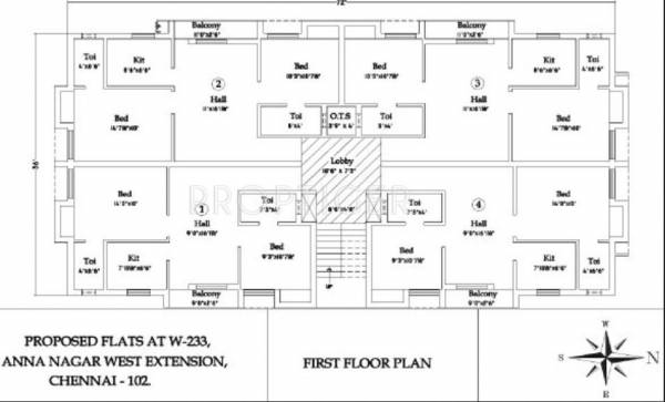 Images for Cluster Plan of ML Maruthi Enclave