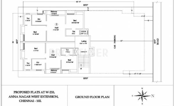 Images for Cluster Plan of ML Maruthi Enclave