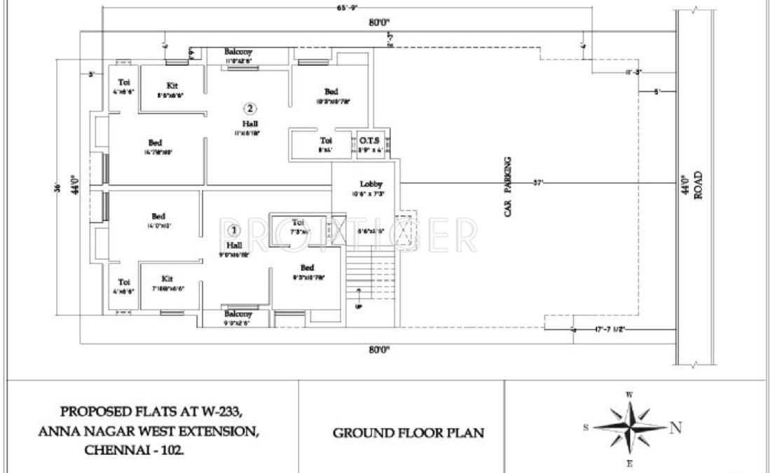Images for Cluster Plan of ML Maruthi Enclave