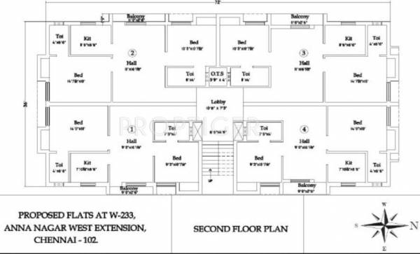 Images for Cluster Plan of ML Maruthi Enclave