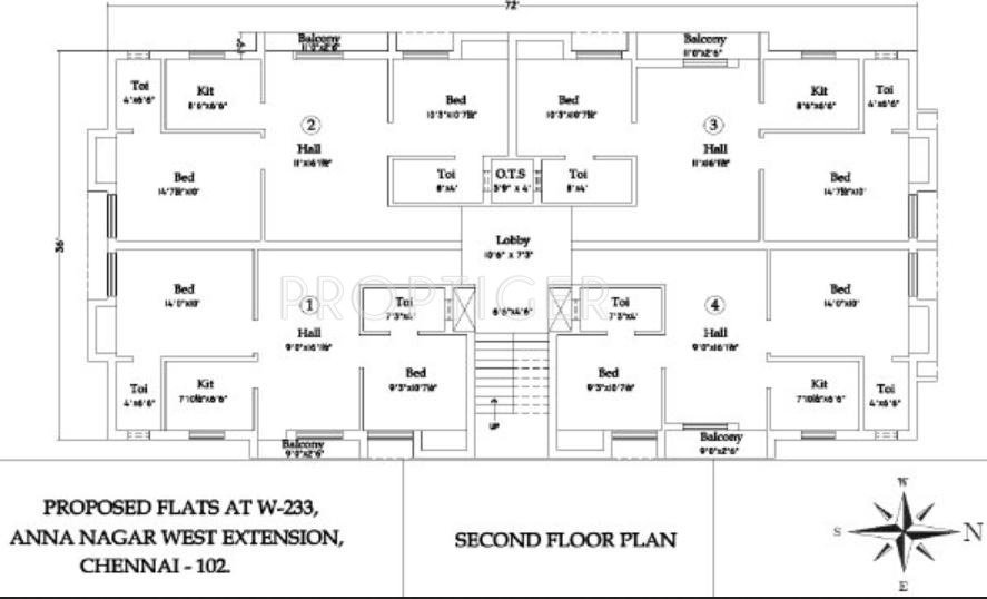 Images for Cluster Plan of ML Maruthi Enclave