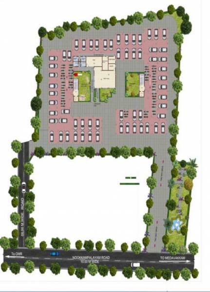 green-woods Cluster Plan