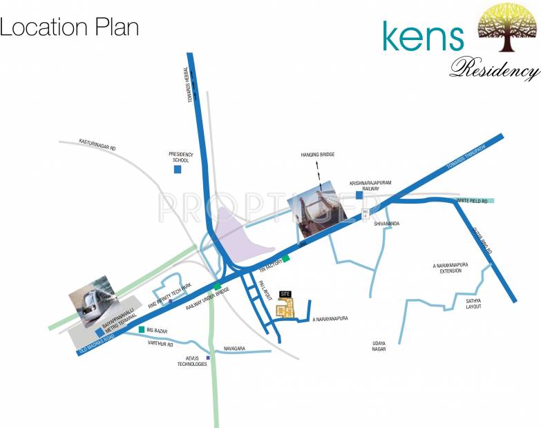  kens-residency Images for Location Plan of SR Kens Residency