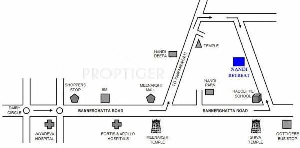 Images for Location Plan of Nandi Housing Retreat