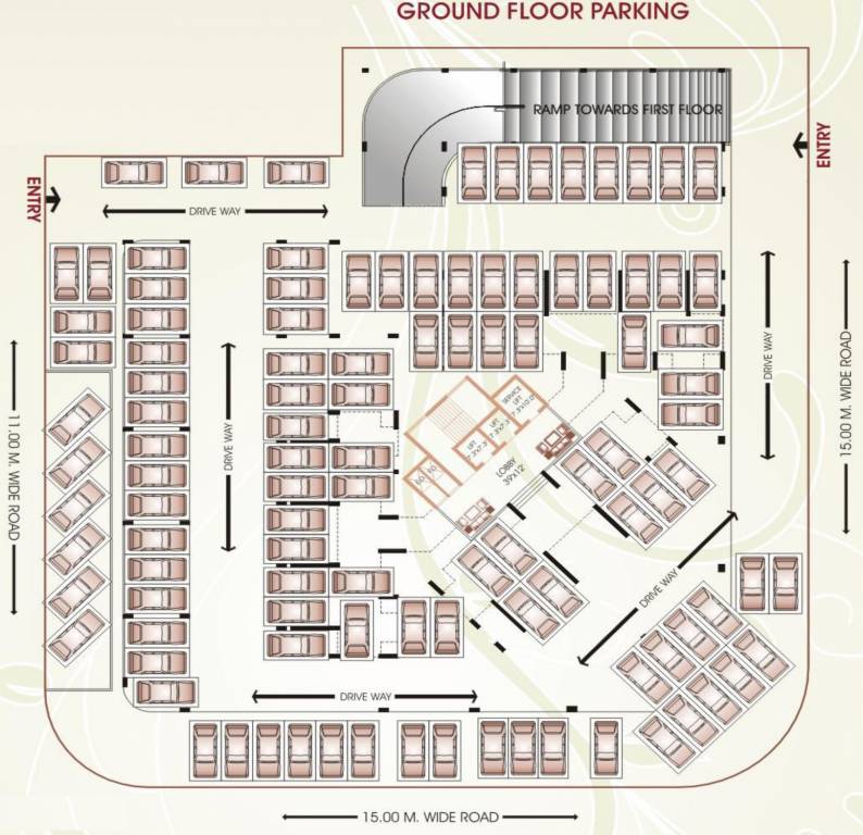 Images for Cluster Plan of Juhi Niharika Residency