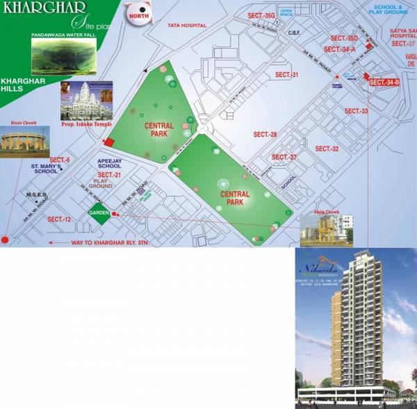 Images for Location Plan of Juhi Niharika Residency Images for Location Plan of Juhi Niharika Residency