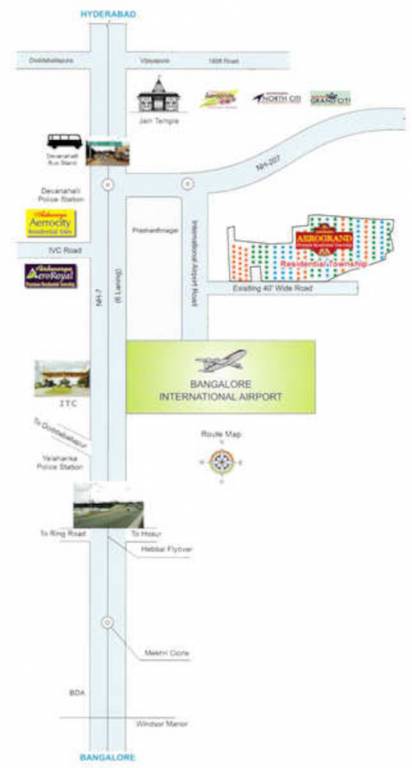  aero grand Location Plan