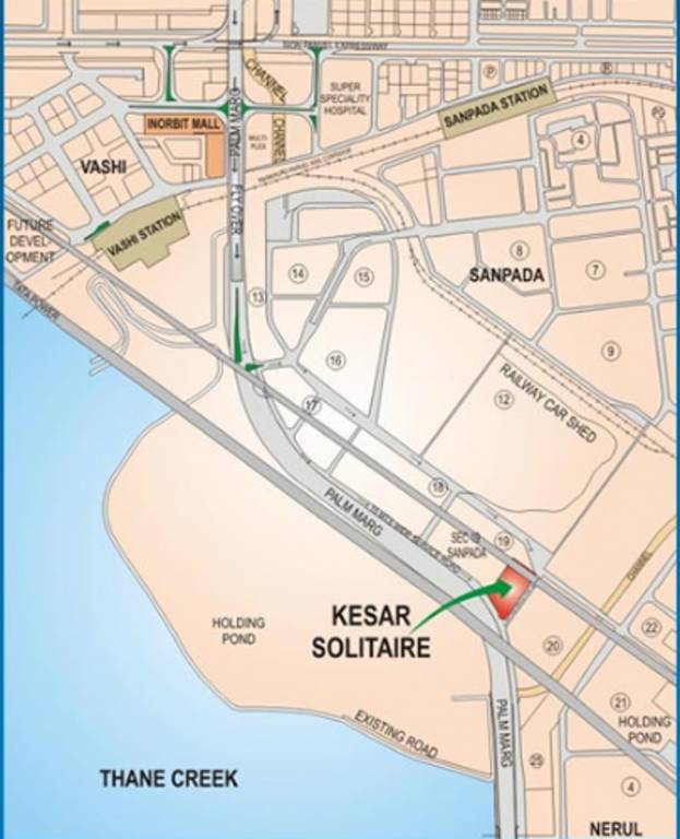 Images for Location Plan of Kesar Solitaire