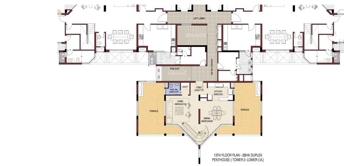 sea court Tower 2, 13th Floor