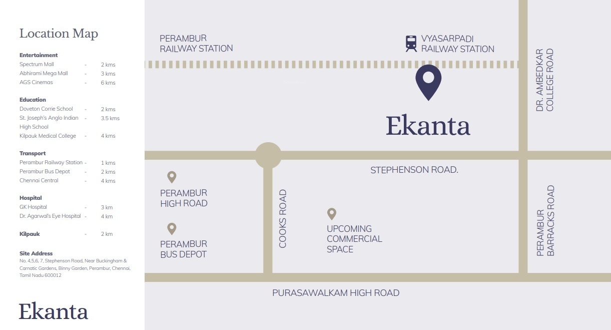  ekanta Location Plan
