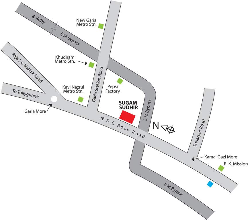  sudhir Images for Location Plan of Sugam Sudhir