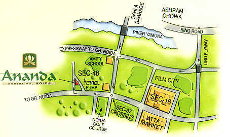  ananda Location Plan