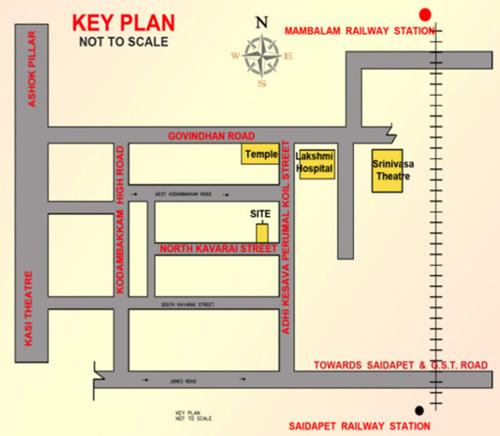  north-kavarai-street Images for Location Plan of Chandrasekar North Kavarai Street