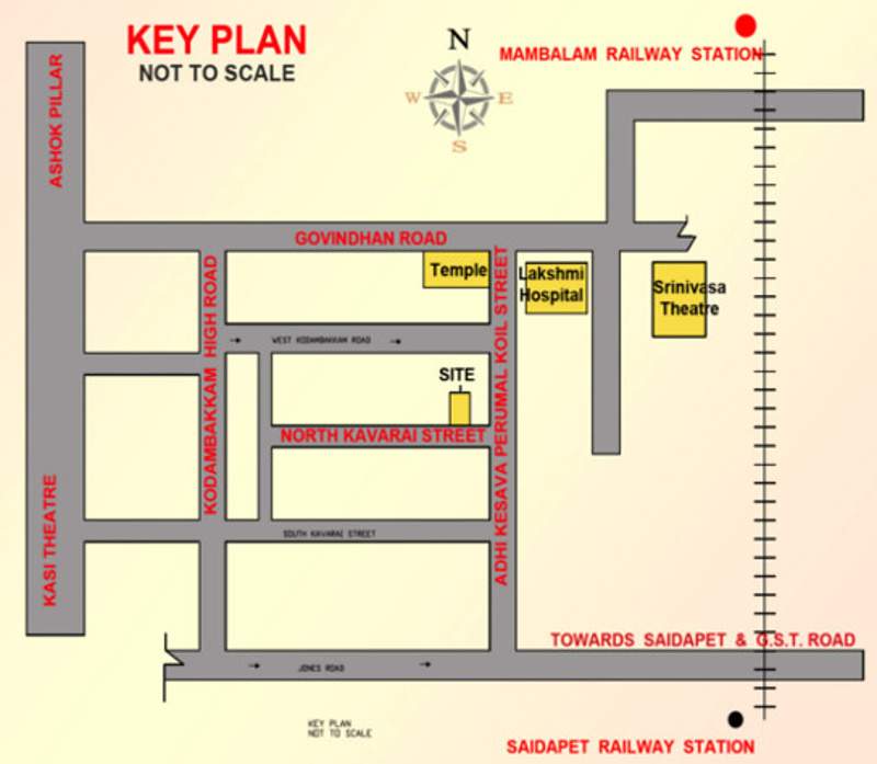  north kavarai street Images for Location Plan of Chandrasekar North Kavarai Street