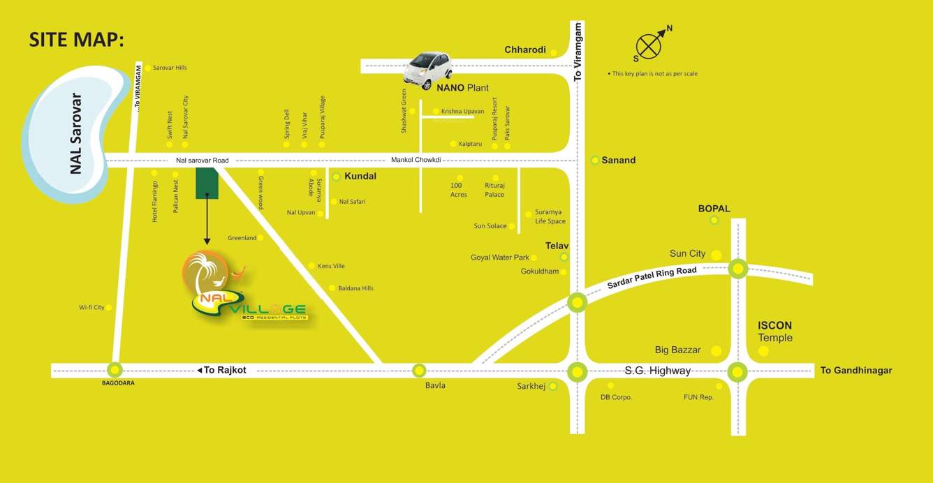 Images for Location Plan of Anjanee NAL Village Eco Residential Plots