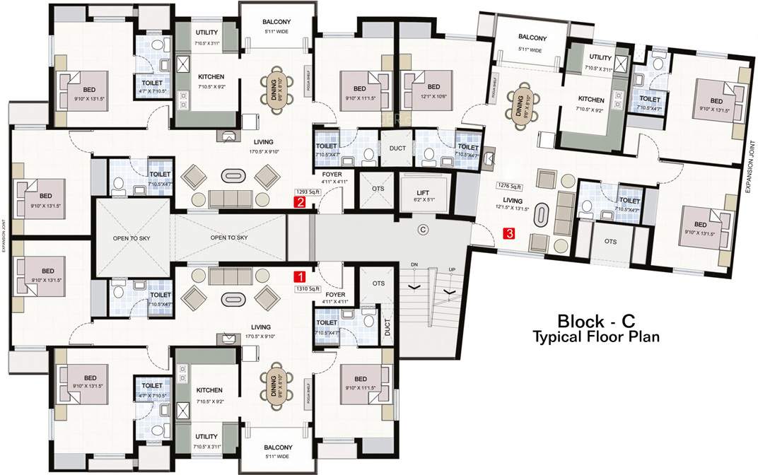 Images for Cluster Plan of Navin Srishti