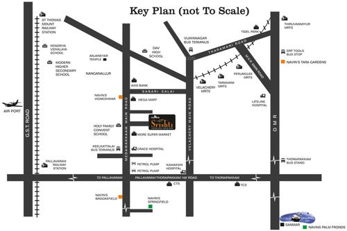  srishti Images for Location Plan of Navin Srishti
