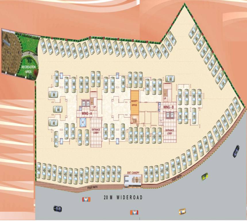 residency Layout Plan