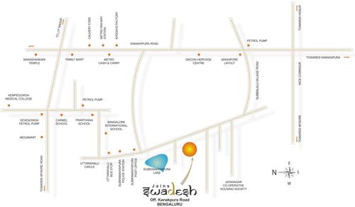 Images for Location Plan of Jain Swadesh swadesh Images for Location Plan of Jain Swadesh